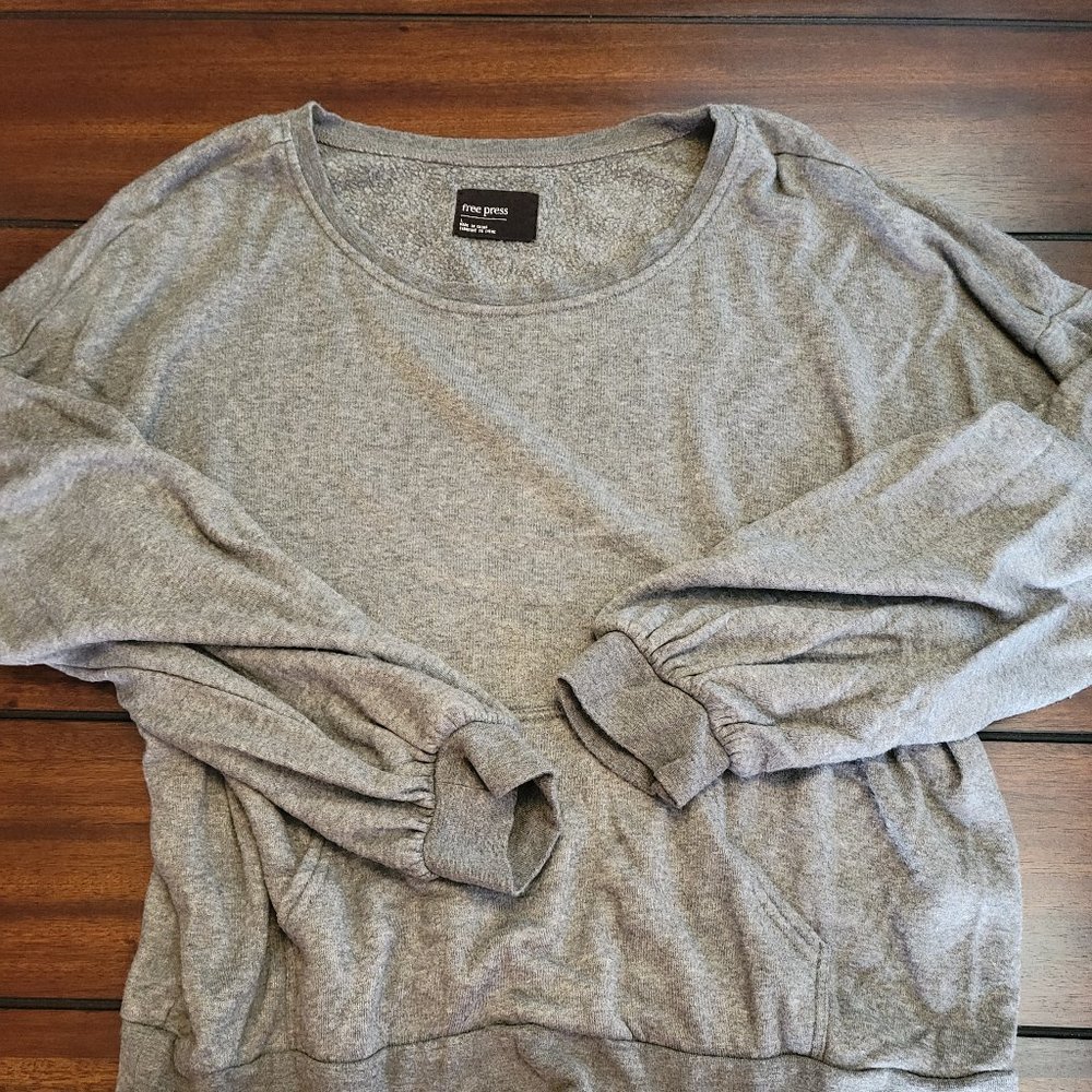 Comfy sweatshirt! Free press
